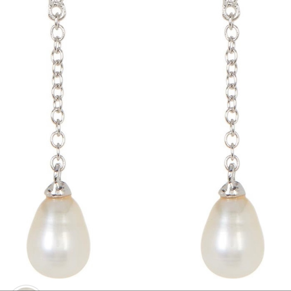 NWT Adornia Sterling Silver Crystal Accented Earrings